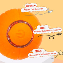 Load image into Gallery viewer, Smart Cat Toys Automatic Rolling Ball with Light Electric Cat Interactive Toys Cats Training Self-moving Kitten Toys for Indoor Playing
