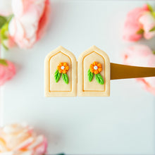 Load image into Gallery viewer, Geometric Polymer Clay Earring Cutter Cutting Mold DIY French Earrings Jewelry Pendant Embossing Making Tool
