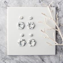 Load image into Gallery viewer, Geometric Polymer Clay Earring Cutter Cutting Mold DIY French Earrings Jewelry Pendant Embossing Making Tool

