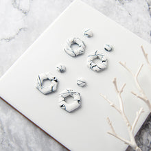 Load image into Gallery viewer, Geometric Polymer Clay Earring Cutter Cutting Mold DIY French Earrings Jewelry Pendant Embossing Making Tool
