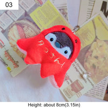 Load image into Gallery viewer, Japanese Cute Penguin Bag Pendant Bread Plush Toy Sausage Doll Pendant Cute Egg Keychain Birthday Gifts

