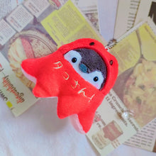 Load image into Gallery viewer, Japanese Cute Penguin Bag Pendant Bread Plush Toy Sausage Doll Pendant Cute Egg Keychain Birthday Gifts
