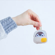 Load image into Gallery viewer, Japanese Cute Penguin Bag Pendant Bread Plush Toy Sausage Doll Pendant Cute Egg Keychain Birthday Gifts
