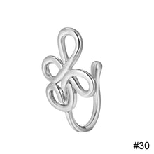 Load image into Gallery viewer, Non-perforated U-shaped Nose Clip Star Love Crown Nose Ring Fashion Creative Nasal Ornament Jewelry Accessory
