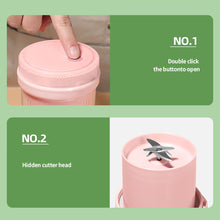 Load image into Gallery viewer, Portable USB Chargeable Electric Blender Mixer Juicer Fruit Extractors Handheld Fruit Squeezer Milk Shake Smoothie Ice Maker
