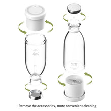 Load image into Gallery viewer, Portable USB Chargeable Electric Blender Mixer Juicer Fruit Extractors Handheld Fruit Squeezer Milk Shake Smoothie Baby Food Machine

