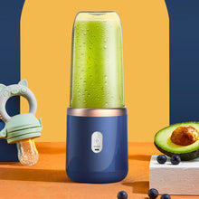 Load image into Gallery viewer, 300ml Portable Juicer Blender Electric Fruit Juicer USB Charging Lemon Orange Fruit Juicing Cup Smoothie Blender Machine
