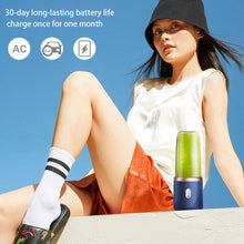 Load image into Gallery viewer, 300ml Portable Juicer Blender Electric Fruit Juicer USB Charging Lemon Orange Fruit Juicing Cup Smoothie Blender Machine
