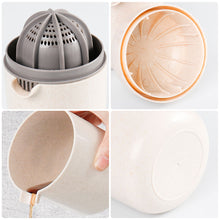 Load image into Gallery viewer, Manual Plastic Fruit Juicer Citrus Orange Squeezer Lid Rotation Press Anti-Slip Reamer for Lemon Lime Grapefruit Kitchen Accessories
