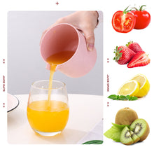 Load image into Gallery viewer, Manual Plastic Fruit Juicer Citrus Orange Squeezer Lid Rotation Press Anti-Slip Reamer for Lemon Lime Grapefruit Kitchen Accessories

