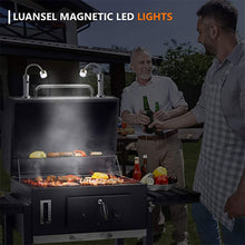 Load image into Gallery viewer, 9 Leds Flashlight BBQ Grill Light Outdoor Super Bright Magnetic Base 360 Degree Barbecue Lights Soft Tube Torch Lighting Lamp
