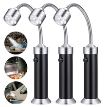 Load image into Gallery viewer, 9 Leds Flashlight BBQ Grill Light Outdoor Super Bright Magnetic Base 360 Degree Barbecue Lights Soft Tube Torch Lighting Lamp

