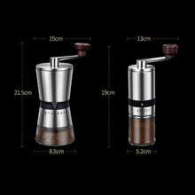 Load image into Gallery viewer, 6/8 Gears Adjustable Home Portable Manual Coffee Grinder Mini Stainless Steel Handmade Coffee Bean Grinder Hand Crank Tools
