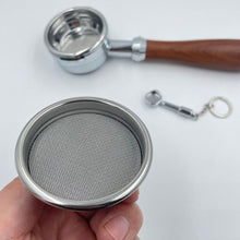 Load image into Gallery viewer, 51/53.5/58.5mm Reusable Coffee Filter Screen Portafilter Barista Coffee Making Puck Screen Filter 316L Stainless Steel 150μm Mesh for Espresso Machine
