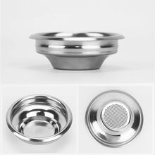 Load image into Gallery viewer, 51/58mm 304 Stainless Steel 1/2/Clean Cup Coffee Filter Blind Bowl Non-Pressurized Precision Portafilter For Espresso Machines
