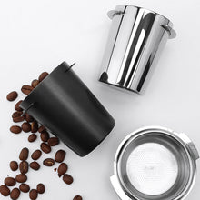 Load image into Gallery viewer, 58/51mm Coffee Dosing Cup Sniffing Mug for Espresso Machine Wear Resistant Stainless Steel Coffee Dosing Cup Distributor Coffeeware
