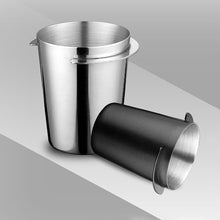 Load image into Gallery viewer, 58/51mm Coffee Dosing Cup Sniffing Mug for Espresso Machine Wear Resistant Stainless Steel Coffee Dosing Cup Distributor Coffeeware
