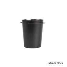 Load image into Gallery viewer, 58/51mm Coffee Dosing Cup Sniffing Mug for Espresso Machine Wear Resistant Stainless Steel Coffee Dosing Cup Distributor Coffeeware
