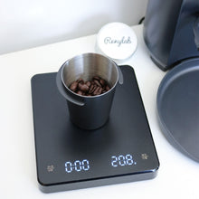 Load image into Gallery viewer, 58/51mm Coffee Dosing Cup Sniffing Mug for Espresso Machine Wear Resistant Stainless Steel Coffee Dosing Cup Distributor Coffeeware
