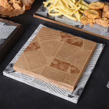 Load image into Gallery viewer, 50Sheets Oil-Proof Wax Paper Food Wrapper Paper Bread Sandwich Burger Fries Wrapping Baking Tools Fast Food Bread Oilpaper
