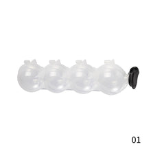 Load image into Gallery viewer, 4 Hole Ice Cube Makers Round Ice Ball Mold Whisky Cocktail Vodka Ball Ice Mould Bar Ice Cream Maker Party Bar Supplies Kitchen Tools
