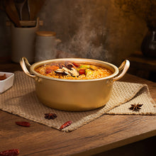 Load image into Gallery viewer, Korean Ramen Noodles Pot Aluminum Soup Pot With Lid Noodles Milk Egg Soup Cooking Pot Fast Heating For Kitchen Cookware
