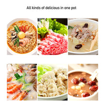 Load image into Gallery viewer, Korean Ramen Noodles Pot Aluminum Soup Pot With Lid Noodles Milk Egg Soup Cooking Pot Fast Heating For Kitchen Cookware

