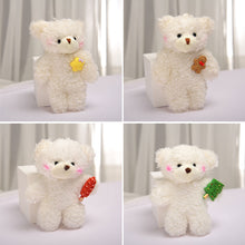 Load image into Gallery viewer, 10cm Cute Bear Plush Keyring Pendant Soft Stuffed Plush Keychain Toy Backpack Pendant Birthday Gifts For Children
