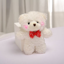 Load image into Gallery viewer, 10cm Cute Bear Plush Keyring Pendant Soft Stuffed Plush Keychain Toy Backpack Pendant Birthday Gifts For Children
