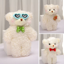 Load image into Gallery viewer, 10cm Cute Bear Plush Keyring Pendant Soft Stuffed Plush Keychain Toy Backpack Pendant Birthday Gifts For Children

