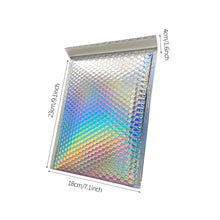 Load image into Gallery viewer, 10Pcs/Lot Bubble Mailers Laser Envelope Self Seal Postal Gift Packaging Bags Book Bubble Padding Anti-fall Protection
