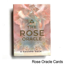 Load image into Gallery viewer, The Rose Oracle Cards Tarot Prophecy Divination Deck Family Party Board Game Fate Card Fortune Telling Game Board Game Child Toy
