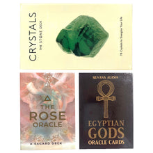 Load image into Gallery viewer, The Rose Oracle Cards Tarot Prophecy Divination Deck Family Party Board Game Fate Card Fortune Telling Game Board Game Child Toy
