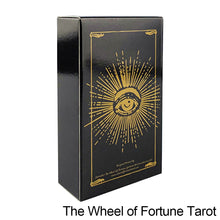 Load image into Gallery viewer, Neon Moon Tarot Deck Pocket Size with Tuck Box Tarot Cards for Fate Divination Board Game Prophecy Divination Deck
