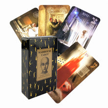 Load image into Gallery viewer, Neon Moon Tarot Deck Pocket Size with Tuck Box Tarot Cards for Fate Divination Board Game Prophecy Divination Deck
