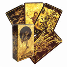 Load image into Gallery viewer, Neon Moon Tarot Deck Pocket Size with Tuck Box Tarot Cards for Fate Divination Board Game Prophecy Divination Deck
