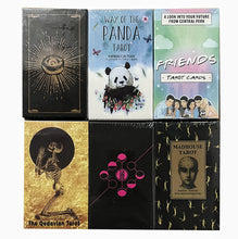 Load image into Gallery viewer, Neon Moon Tarot Deck Pocket Size with Tuck Box Tarot Cards for Fate Divination Board Game Prophecy Divination Deck
