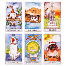 Load image into Gallery viewer, 15 Styles Tarot Deck Pocket Size with Tuck Box Tarot Cards for Fate Divination Board Game Prophecy Divination Deck
