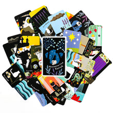Load image into Gallery viewer, 15 Styles Tarot Deck Pocket Size with Tuck Box Tarot Cards for Fate Divination Board Game Prophecy Divination Deck
