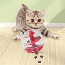 Load image into Gallery viewer, Interactive Cat Food Feeder Ball Pet Slow Feeder Toys Cats Dogs Playing Toys Pet Increase IQ Treat Ball Cats Fun Bowl
