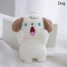 Load image into Gallery viewer, 10cm Screaming Animal Plush Toys Cute Shouting Dog Puppy Bear Keyring Pendant Car Keychain Bag Decoration Plushies Gifts

