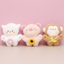 Load image into Gallery viewer, Cute Plush Cartoon Couple Animal Toy Keychain Decoration Pendant Gifts Wedding Party Guest Presents Bouquet Decoration Plush Toys
