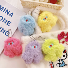 Load image into Gallery viewer, Cute Plush Little Monster Toys Cartoon Animal Keychain Stuffed Pendant Car Keys Bag Decoration Pendants Birthday Plushies Gifts
