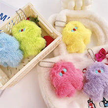 Load image into Gallery viewer, Cute Plush Little Monster Toys Cartoon Animal Keychain Stuffed Pendant Car Keys Bag Decoration Pendants Birthday Plushies Gifts
