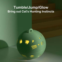 Load image into Gallery viewer, 2 Mode Smart Cat Toys Automatic Rolling Ball with Light Electric Cat Interactive Toys Cats Training Self-moving Kitten Toys for Indoor Playing
