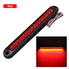 Load image into Gallery viewer, 12V Car Brake Light Universal 15led Car Brake Light Bar Rear Brake Light Side Marker Turn Signal Stop Lamp Warning For Trailer Truck
