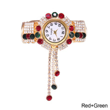 Load image into Gallery viewer, Luxury Rhinestone Quartz Watch Shiny Fashion Women Watches Stable Performance Bracelet Watch for Daily Life Ladies Wristwatch
