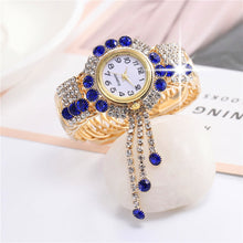 Load image into Gallery viewer, Luxury Rhinestone Quartz Watch Shiny Fashion Women Watches Stable Performance Bracelet Watch for Daily Life Ladies Wristwatch
