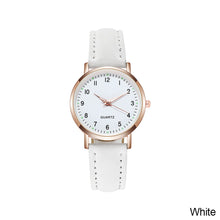 Load image into Gallery viewer, Fashion Women Watch Casual Leather Belt Watches Simple Ladies' Small Dial Quartz Clock Dress Wristwatches
