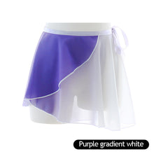 Load image into Gallery viewer, Modern Dance Ballet Skirt Training Costume Adult Dance Costume One-Piece Chiffon Gauze Skirt Gymnastics Skirt
